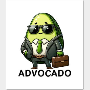 Advocado, avocado lawyer Posters and Art